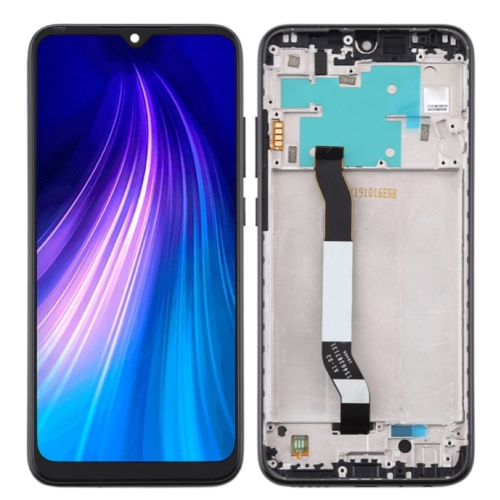 DISPLAY - LCD XIAOMI REDMI NOTE 8 NERO CON FRAME M1908C3JG M1908C3JE  M1908C3JH * - (Xiaomi - RedMi Note 8);