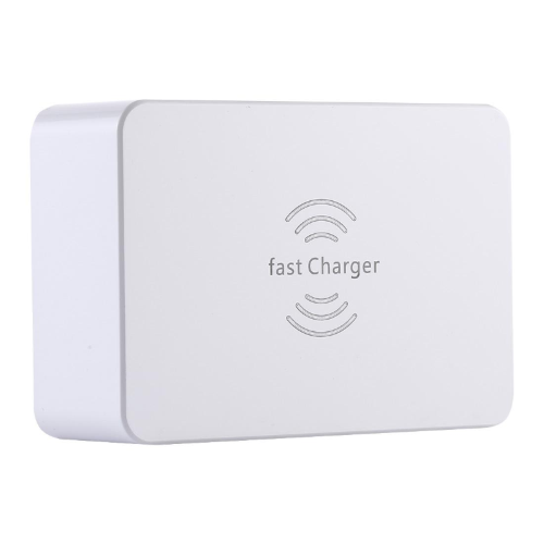 6 PORT BATTERY CHARGER + WIRELESS FAST CHARGER WLX-818F