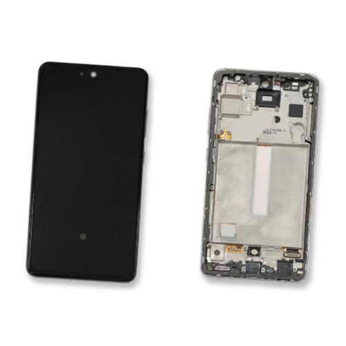 SM-A528 - A52S 5G BIANCO LCD DISPLAY CON FRAME SAMSUNG SERVICE PACK ORIGINALE