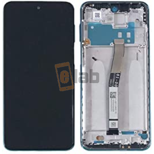 DISPLAY - LCD XIAOMI REDMI NOTE 9 PRO / NOTE 9S VERDE CON FRAME M2003J6  M2003J6B2G - - Senza marca/Generico - (Xiaomi - RedMi Note 9 Pro);