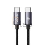 CAVO DI RICARICA A CARICA VELOCE TYPE-C/TYPE-C TARNISH 1M 60W US-SJ769 U91 USAMS